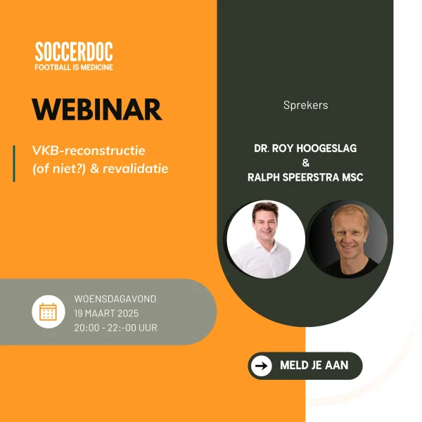 Webinar SoccerDoc VKB