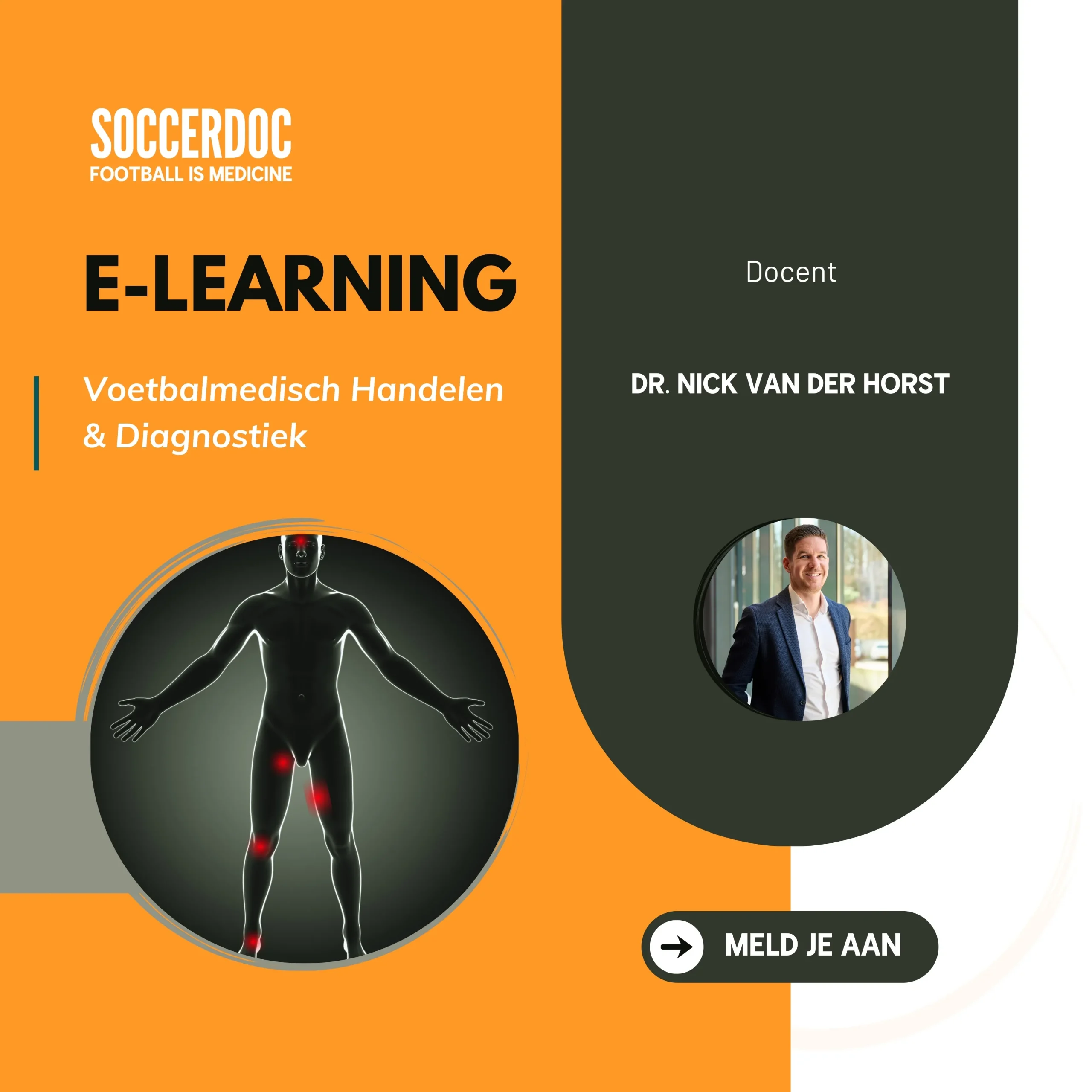 e-Learning Voetbal medisch handelen & diagnostiek SoccerDoc e-Learning Voetbal medisch handelen & diagnostiek SoccerDoc