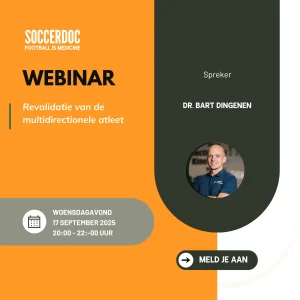 Webinar Revalidatie van de multidirectionele atleet SoccerDoc