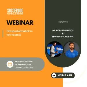 Webinar Peesproblematiek in het voetbal SoccerDoc