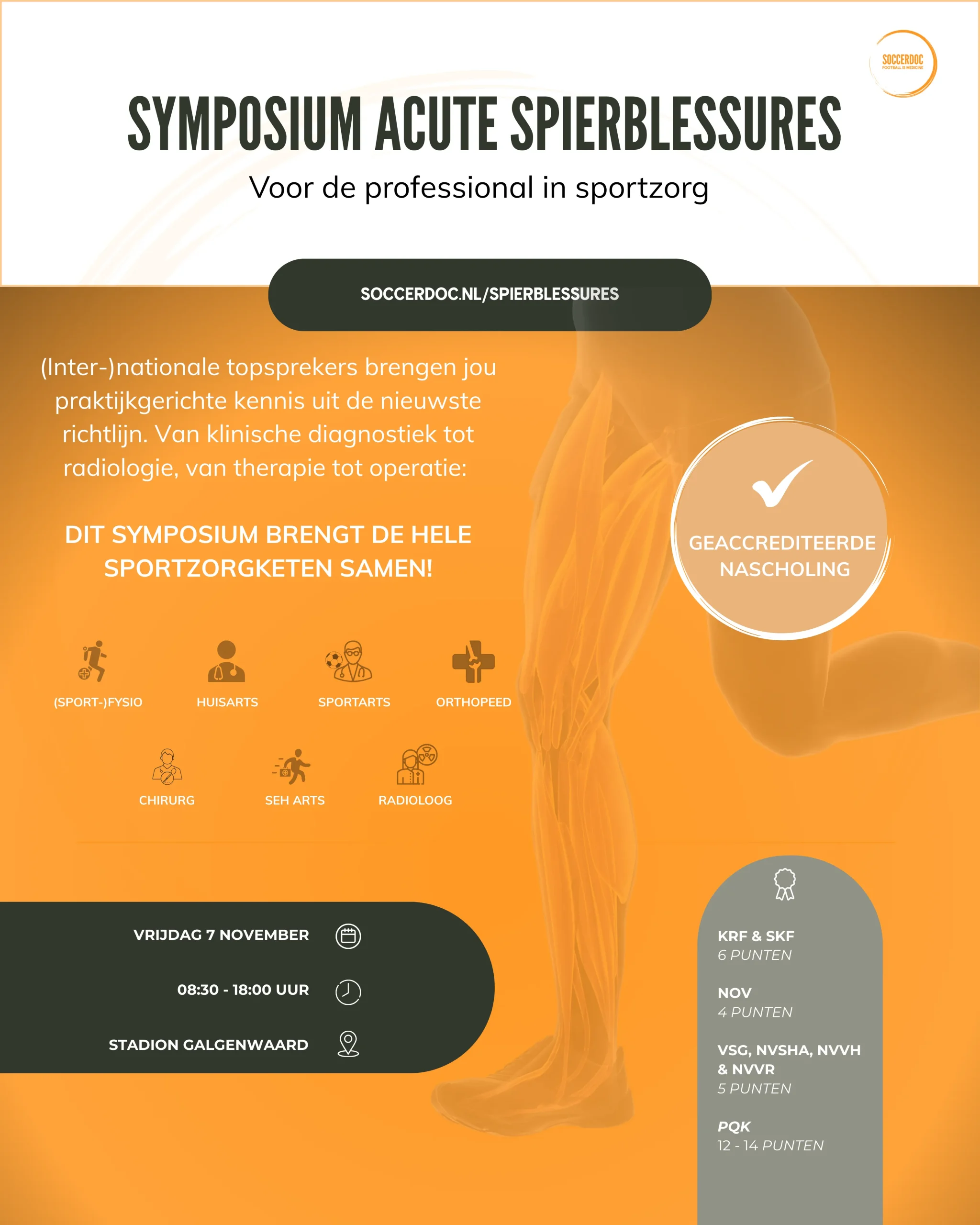 Symposium Acute Spierblessures