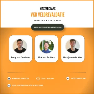 Flyer Masterclass VKB SoccerDoc Kneeclub